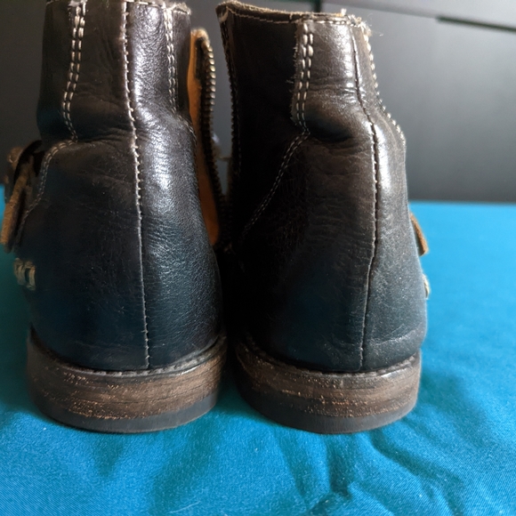 Bed Stu Black Dipper Ankle Booties - Picture 5 of 7